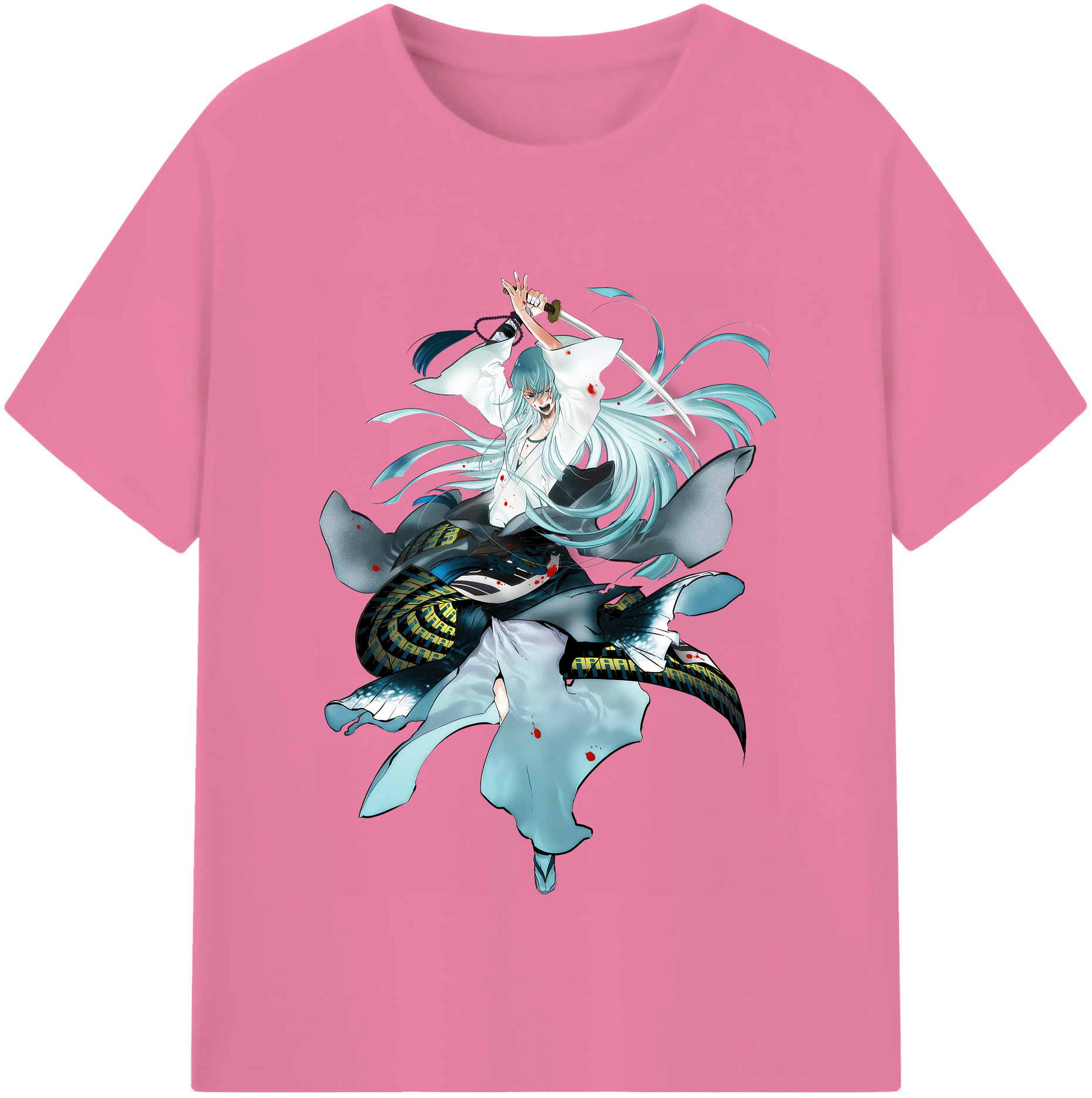 （画像用） 刀剣乱舞 Touken Ranbu 綿100％半袖Tシャツ（フロントプリント）